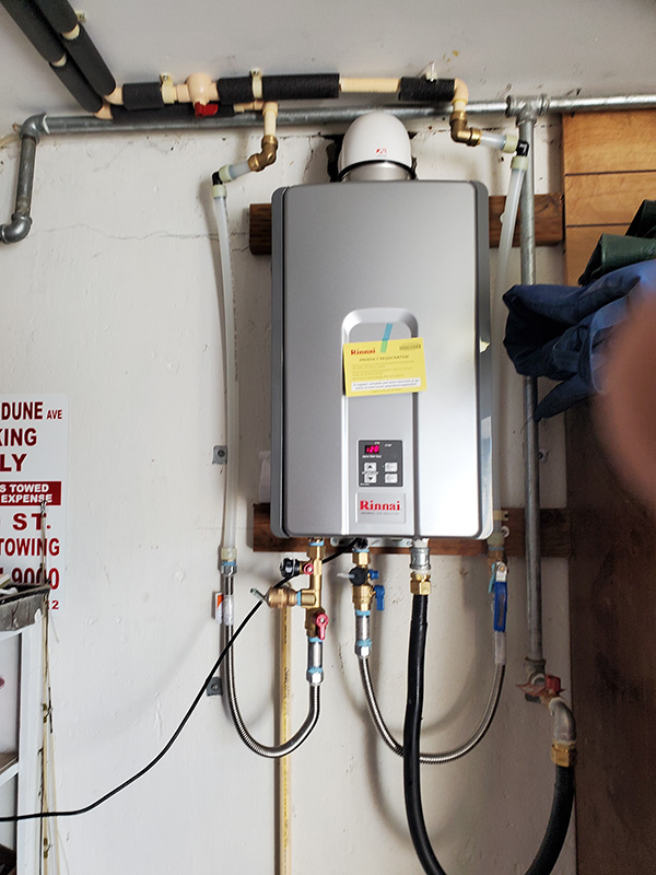 Tankless water heater